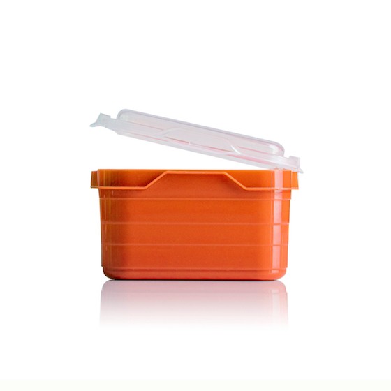 Orange 100 ml Food Container BPA Free
